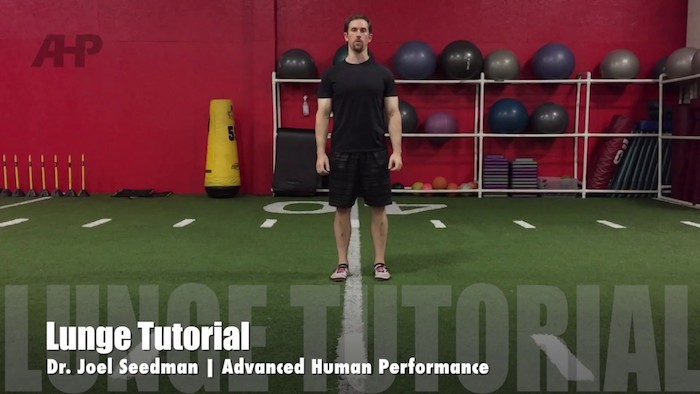 Leaning Forward on Lunges